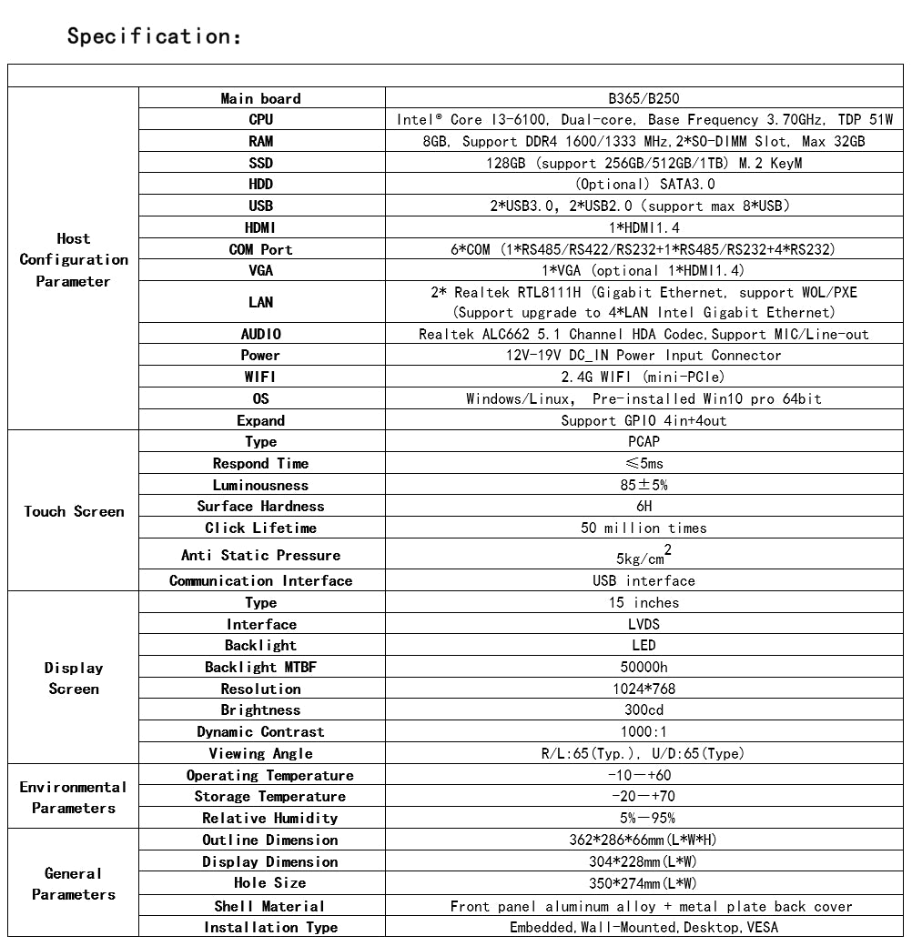 spec