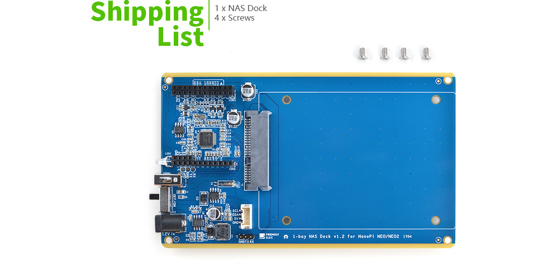 1-bay NAS Dock