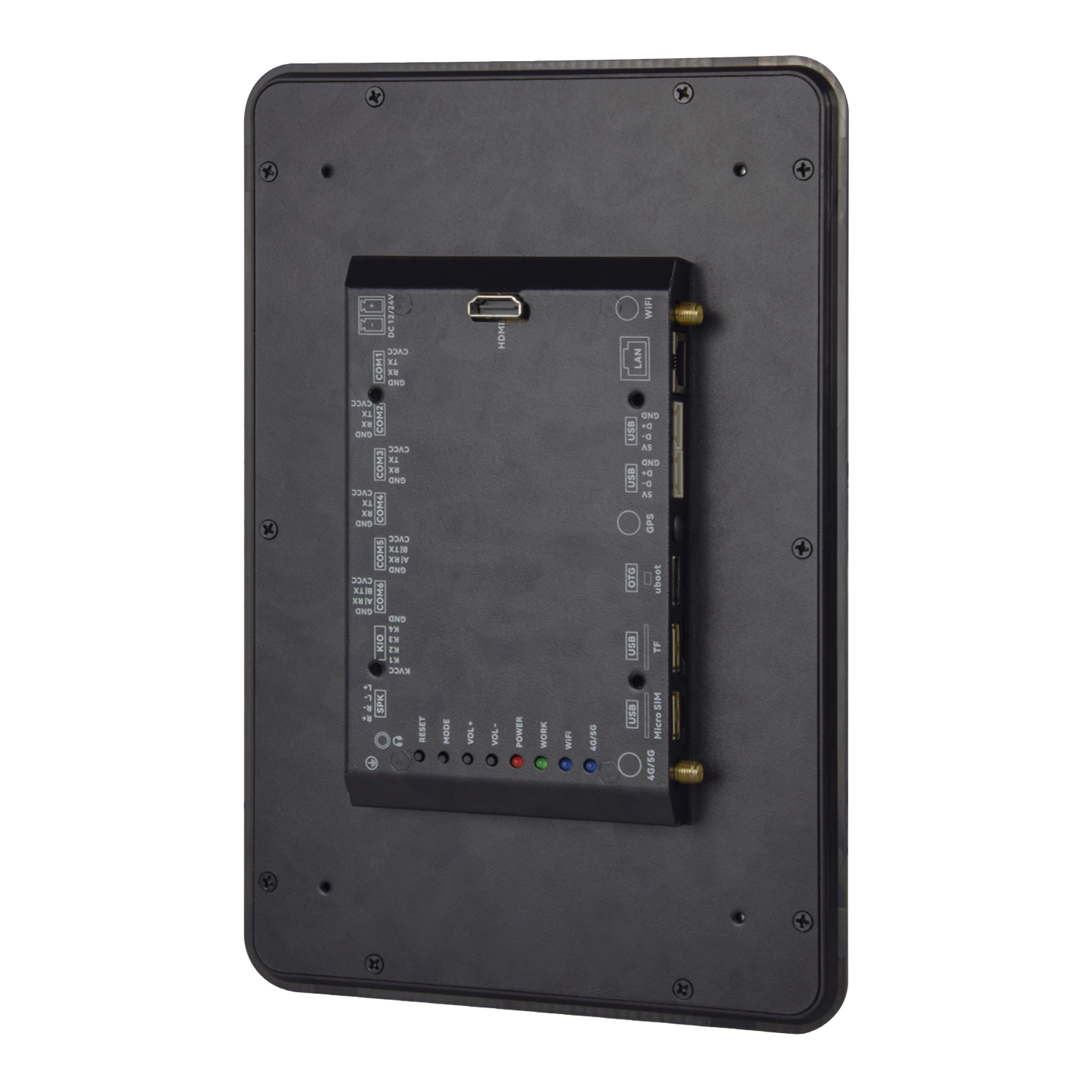 10.1" inch RK3288 All in One HMI Android Panel PC, ControlHUB Series, IPS LCD, ABS Frame