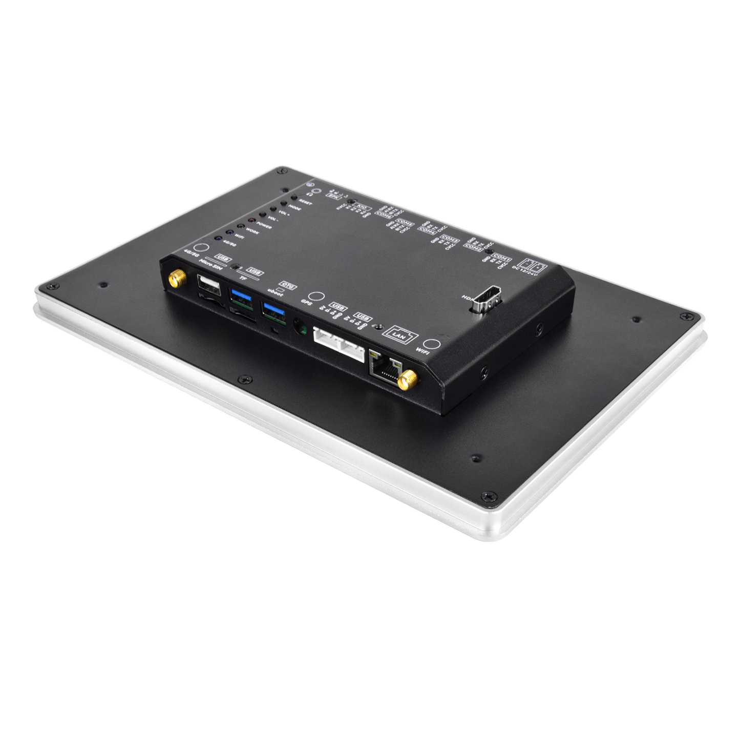 10.1" inch RK3288 All in One HMI Android Panel PC, ControlHUB Series, IPS LCD, AL Frame
