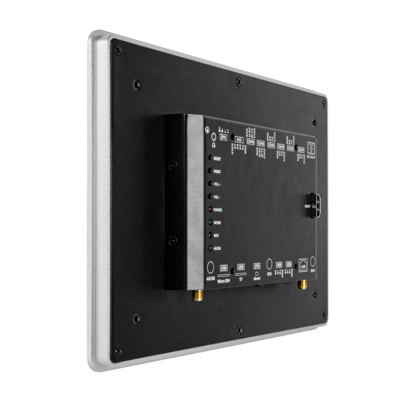 10.1" inch RK3288 All in One HMI Android Panel PC, ControlHUB Series, IPS LCD, AL Frame