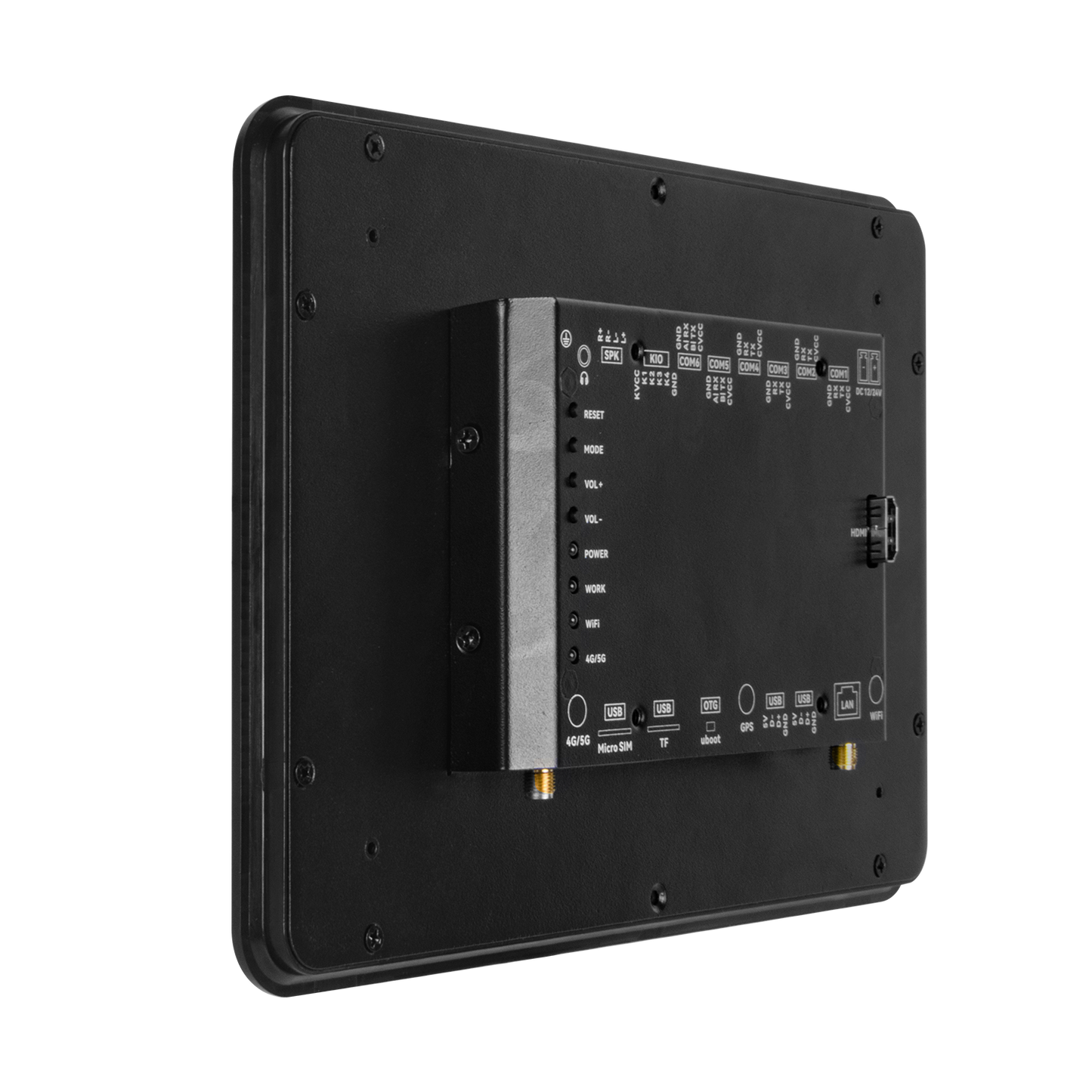 10.1" inch RK3288 All in One HMI Android Panel PC, ControlHUB Series, IPS LCD, ABS Frame