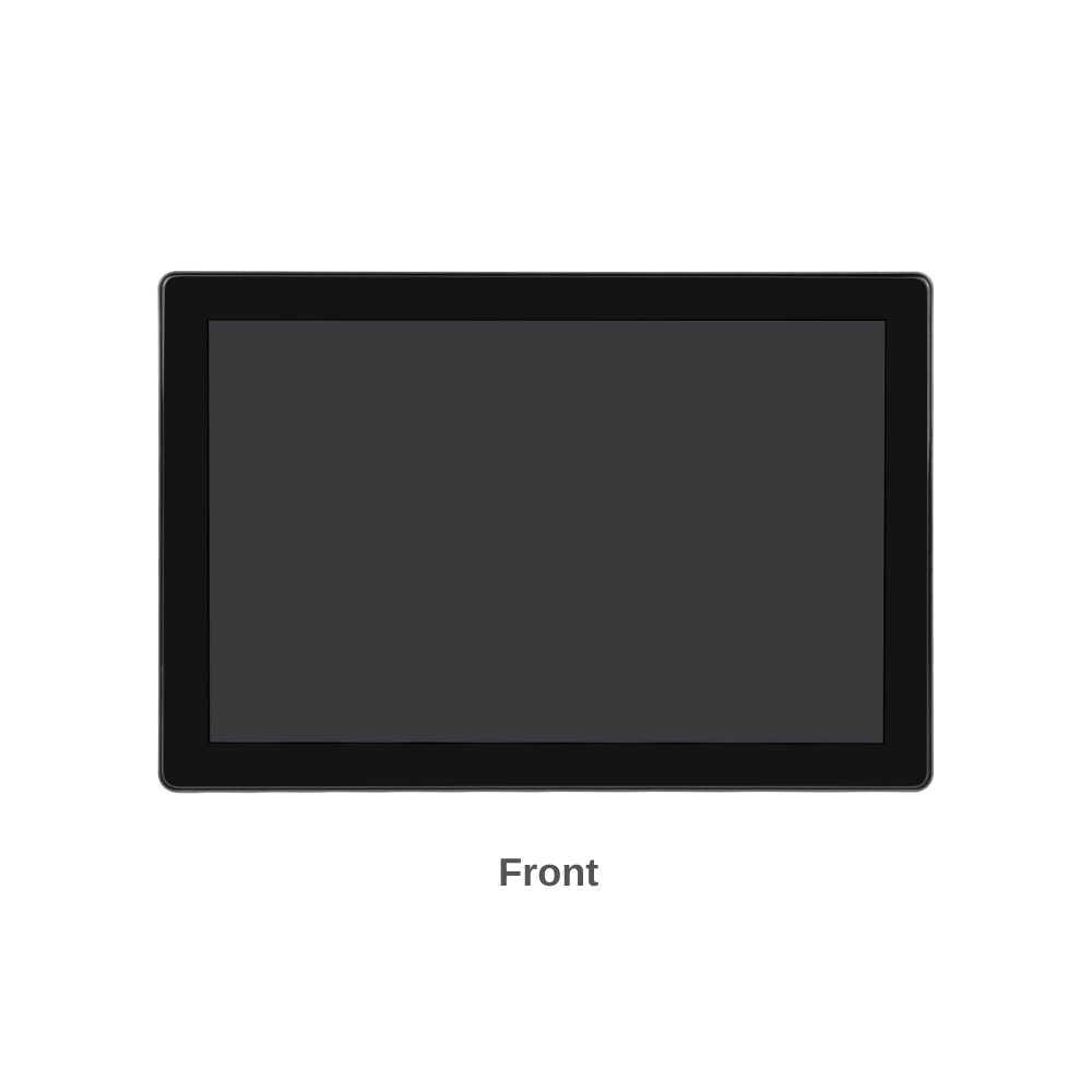 10.1" inch RK3288 2x INT SPK All in One HMI Android Panel PC, ControlHUB Series, IPS LCD, ABS Frame