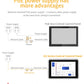 7" inch A133P 2x INT SPK All in One HMI Android Panel PC, ControlHUB Series, IPS LCD, ABS Larger Frame
