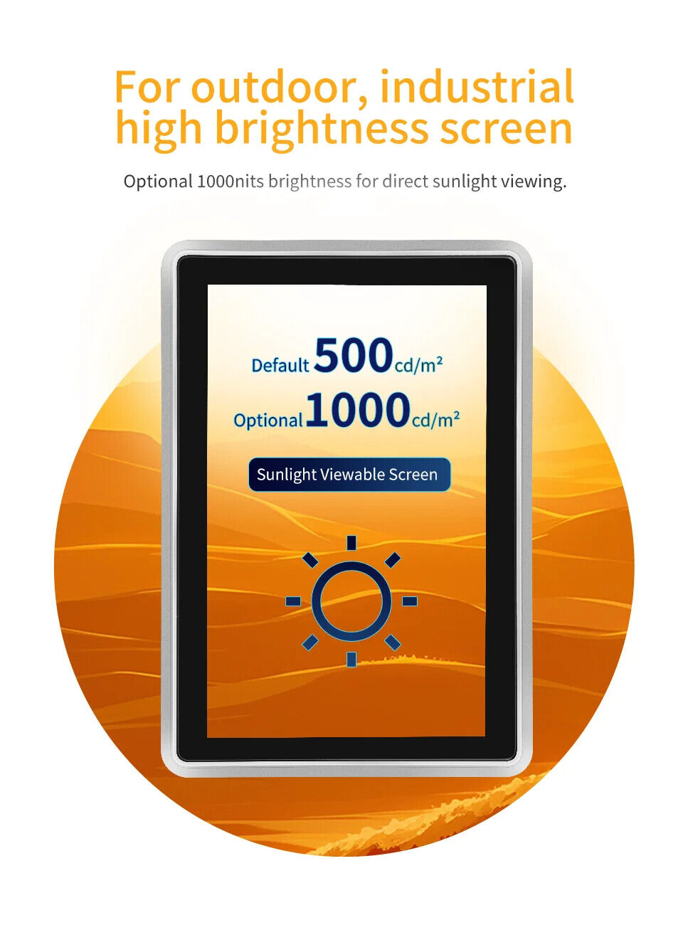 10.1" inch A133P 2x INT SPK All in One HMI Android Panel PC, ControlHUB Series, IPS LCD, ABS Larger Frame