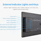 10.1" inch RK3568 2x INT SPK All in One HMI Android Panel PC, ControlHUB Series, IPS LCD, ABS Frame