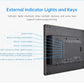 10.1" inch A133P 2x INT SPK All in One HMI Android Panel PC, ControlHUB Series, IPS LCD, ABS Frame