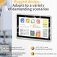 10.1" inch RK3568 2x INT SPK All in One HMI Android Panel PC, ControlHUB Series, IPS LCD, ABS Larger Frame