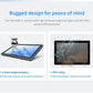 10.1" inch A133P 2x INT SPK All in One HMI Android Panel PC, ControlHUB Series, IPS LCD, ABS Frame