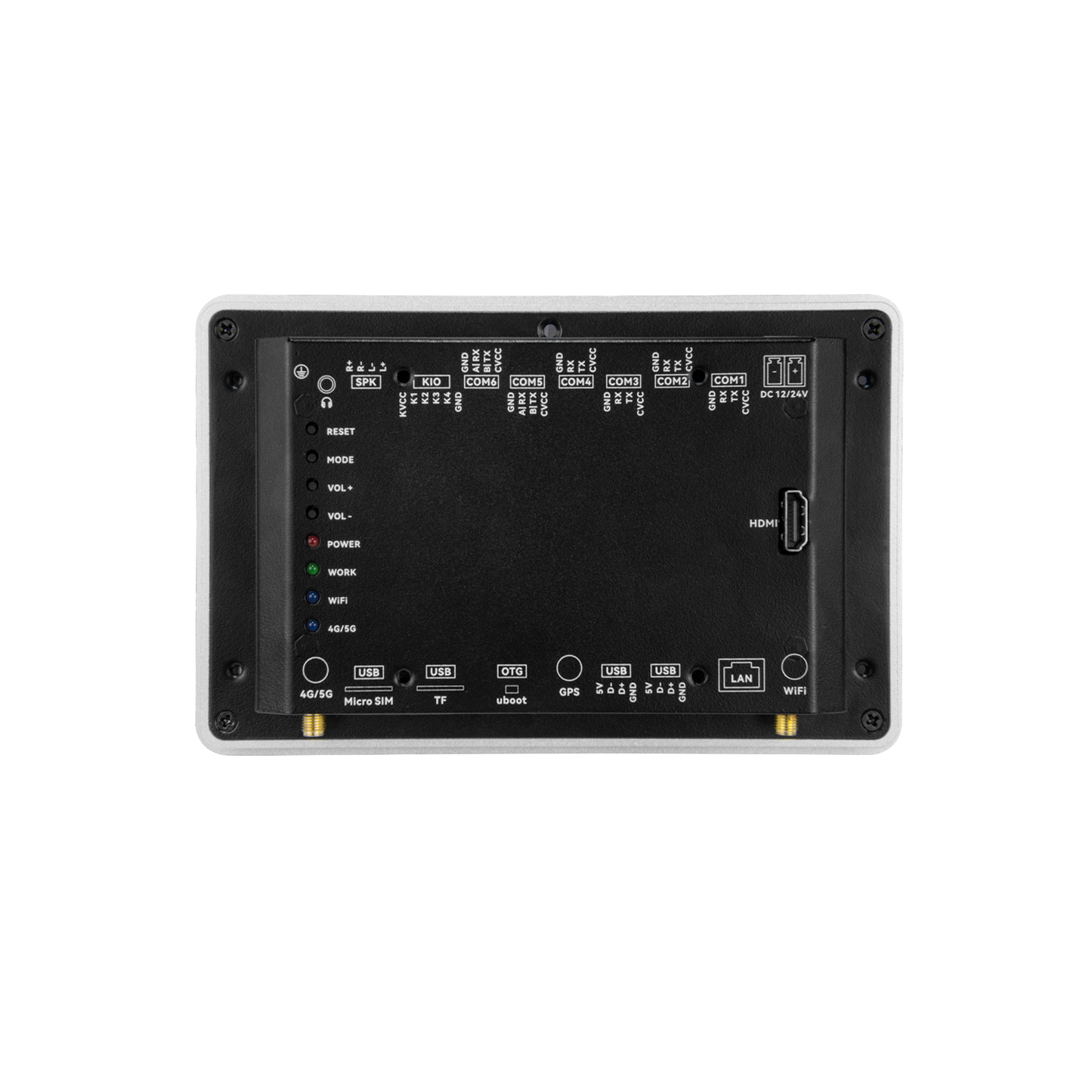 7" inch RK3288 All in One HMI Android Panel PC, ControlHUB Series, IPS LCD, AL Frame