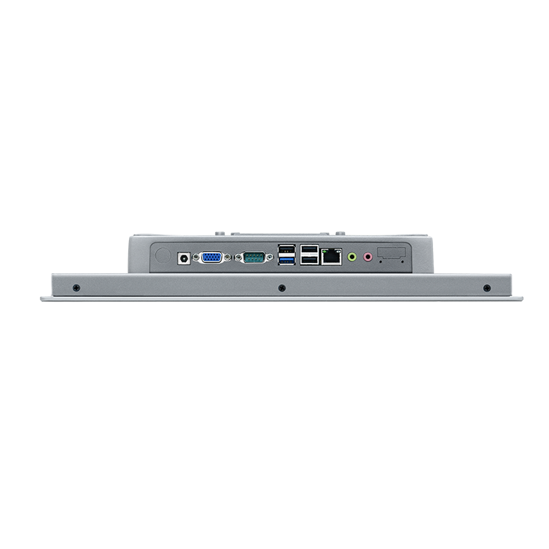 10.1" inch Industrial Flat Panel PC Andorid OS RK3288 CPU 2GB DDR3 8GB All In One PC with Capacitive Touch – Mount Type J - Front Power Switch - Side