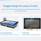 7" inch A133P 2x INT SPK All in One HMI Android Panel PC, ControlHUB Series, IPS LCD, ABS Frame