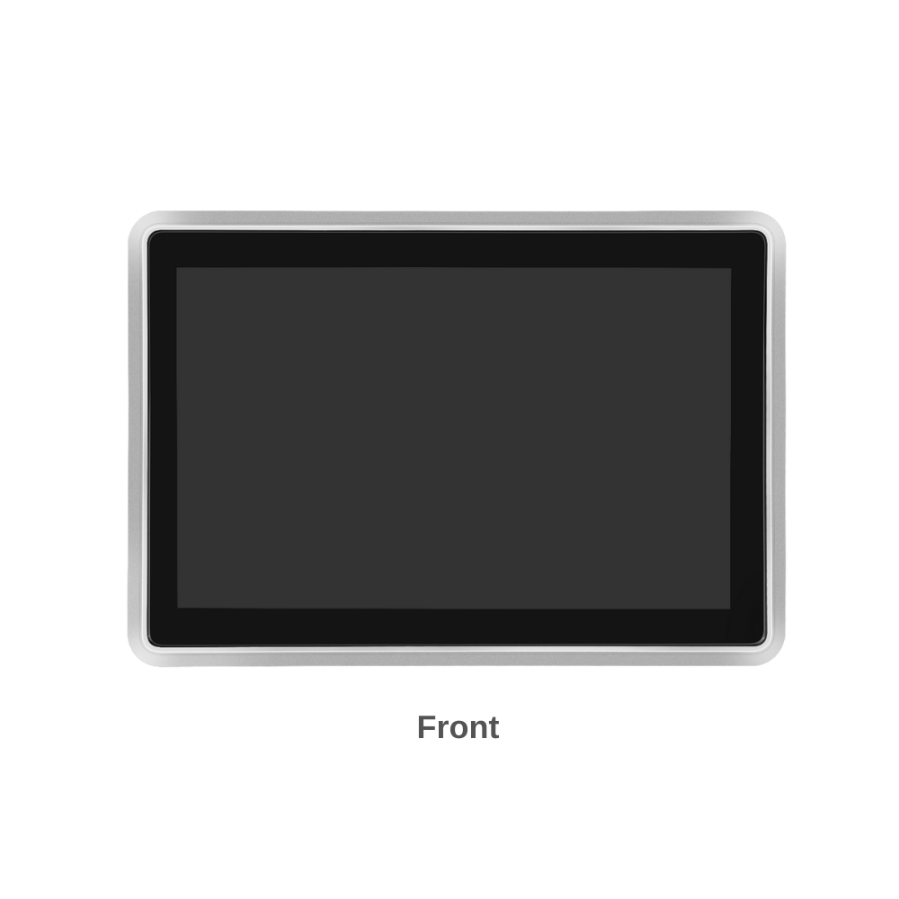 10.1" inch A133P 2x INT SPK All in One HMI Android Panel PC, ControlHUB Series, IPS LCD, ABS Larger Frame