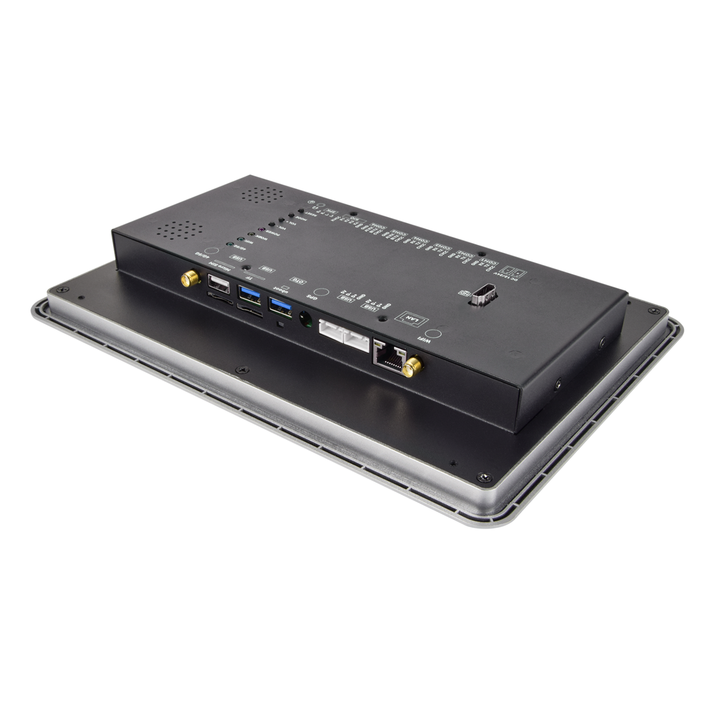 10.1" inch RK3288 2x INT SPK All in One HMI Android Panel PC, ControlHUB Series, IPS LCD, ABS Larger Frame
