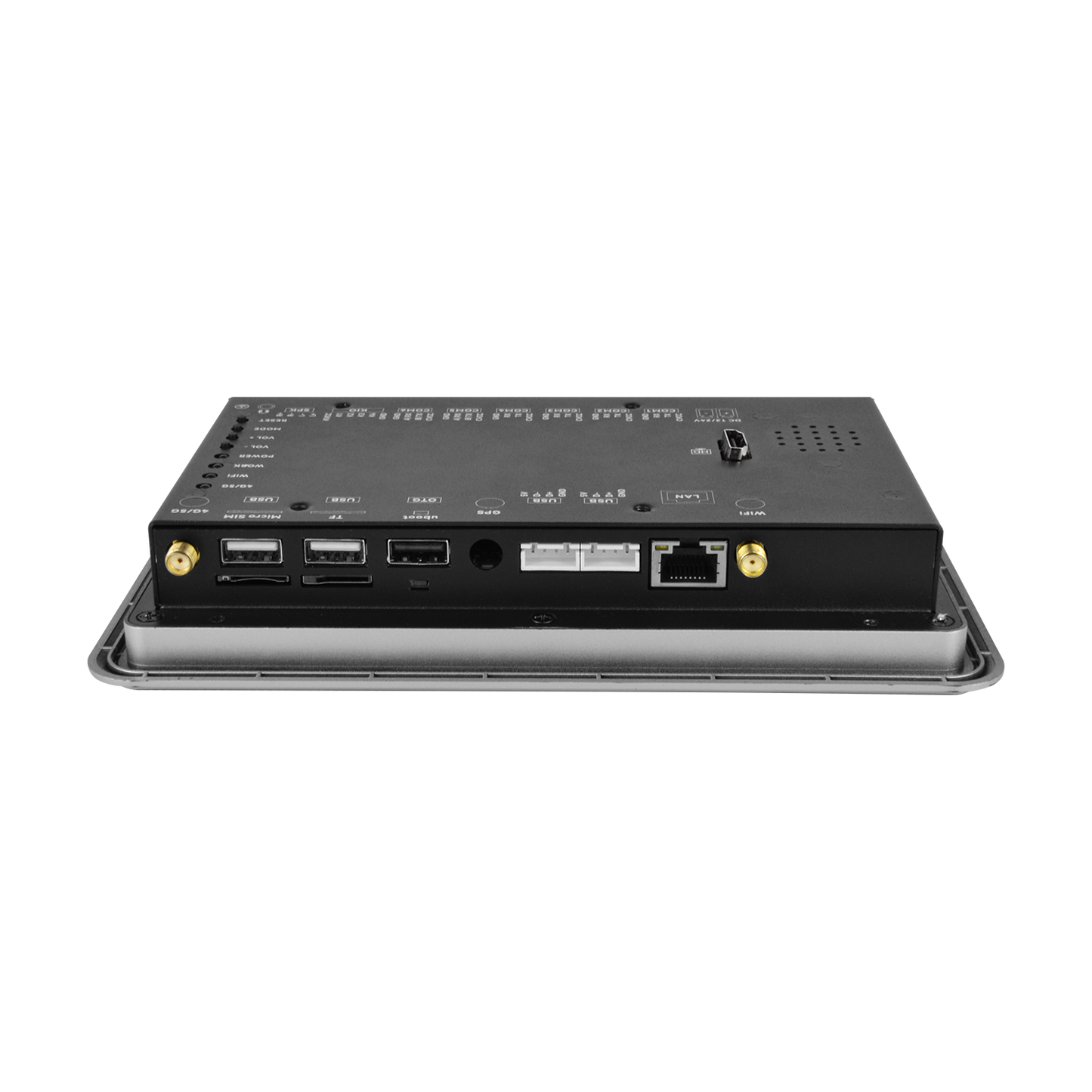 7" inch A133P 2x INT SPK All in One HMI Android Panel PC, ControlHUB Series, IPS LCD, ABS Larger Frame
