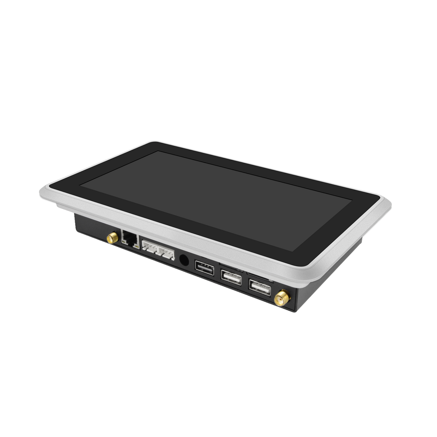 7" inch A133P 2x INT SPK All in One HMI Android Panel PC, ControlHUB Series, IPS LCD, ABS Larger Frame