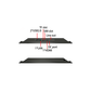 27" inch Industrial Flat Panel PC Andorid OS RK3288 CPU 2GB DDR3 8GB All In One PC with Capacitive Touch – Mount Type H - Side