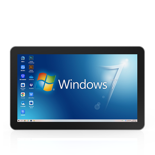 23.6" inch Industrial Display with Capacitive Touch - Mount Type H - Front