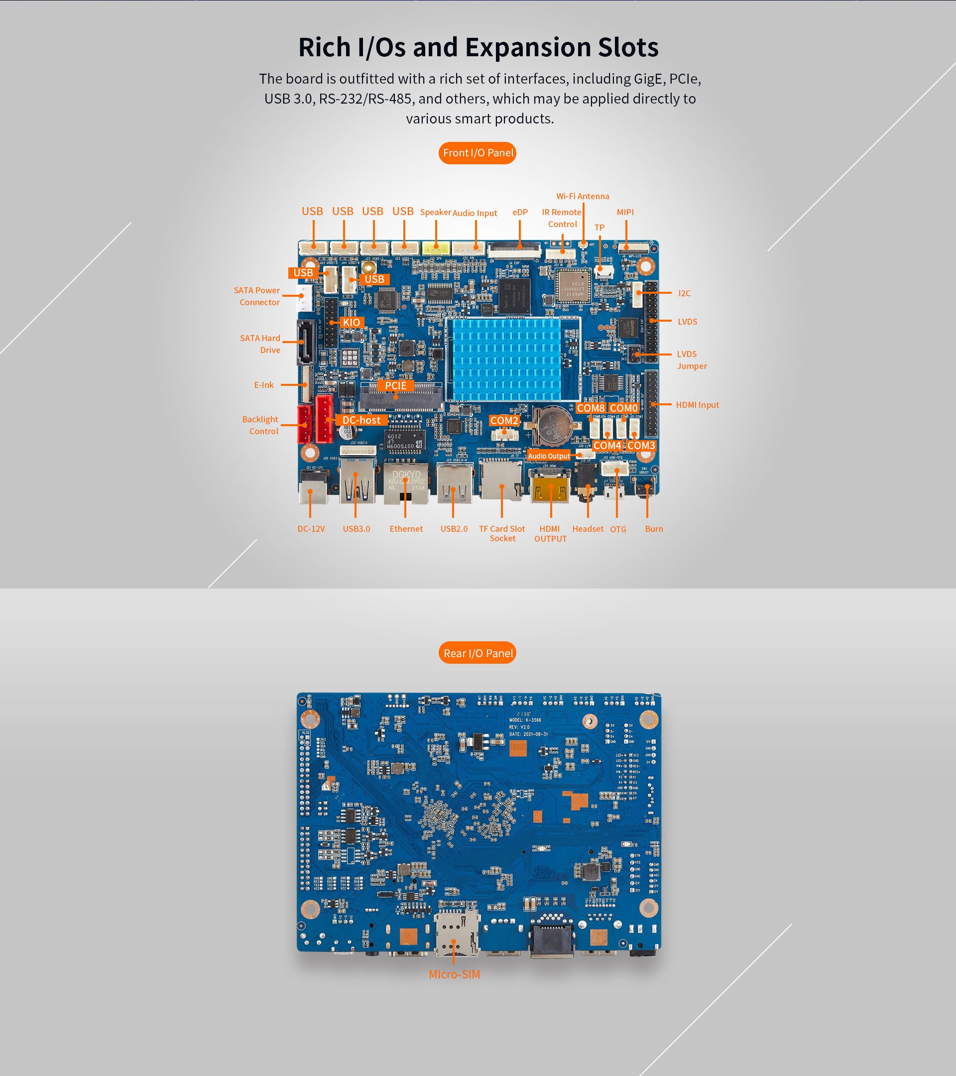 LIONTRON K-3566 Smart Vending Machine Board
