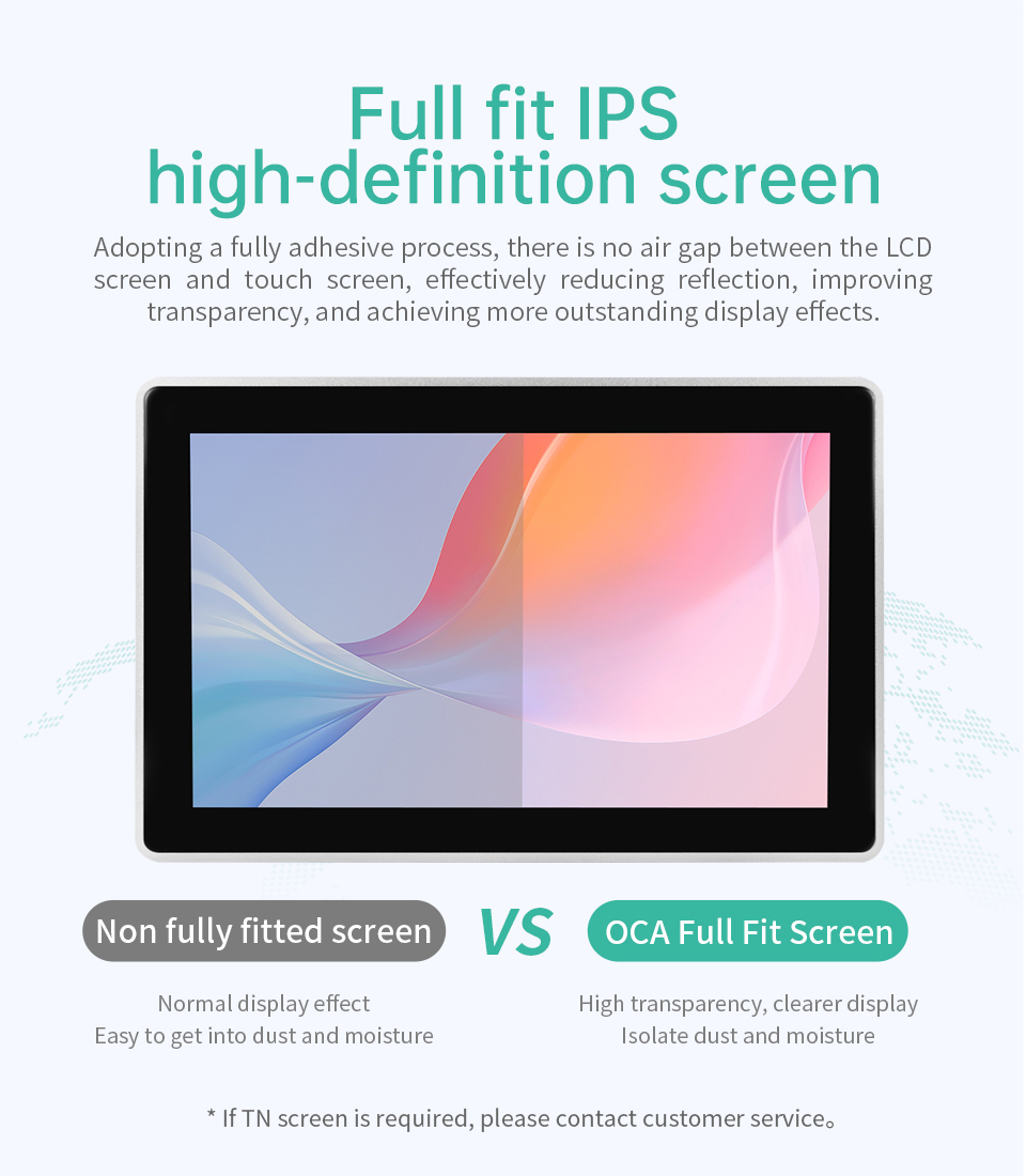 10.1" inch RK3288 All in One HMI Android Panel PC, ControlHUB Series, IPS LCD, AL Frame