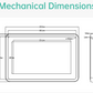 7" inch RK3288 All in One HMI Android Panel PC, ControlHUB Series, IPS LCD, ABS Frame