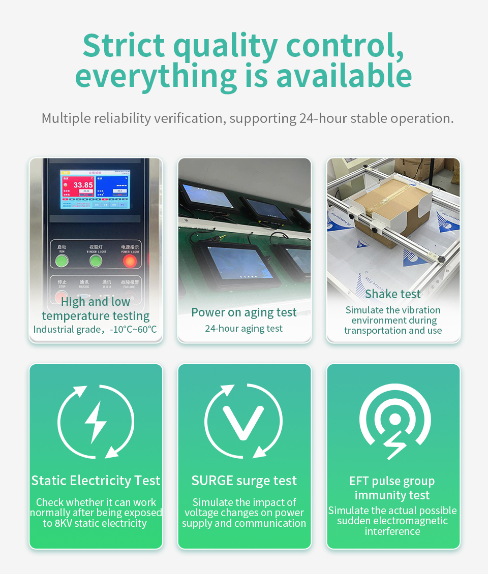 10.1" inch RK3288 All in One HMI Android Panel PC, ControlHUB Series, IPS LCD, ABS Frame