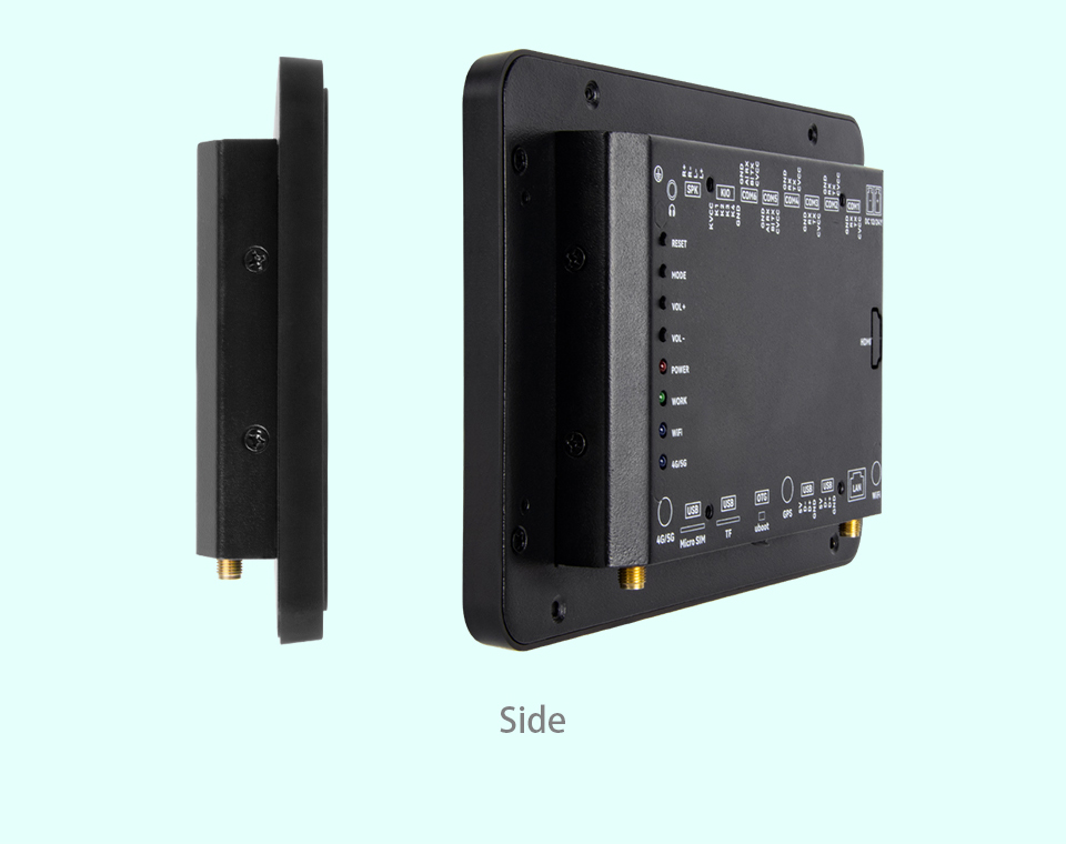 10.1" inch RK3288 All in One HMI Android Panel PC, ControlHUB Series, IPS LCD, ABS Frame
