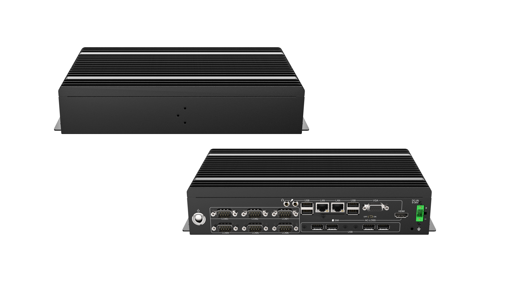 Darveen MBC-2600 Intel Core I7 Fanless Industrial Embedded Box Computer