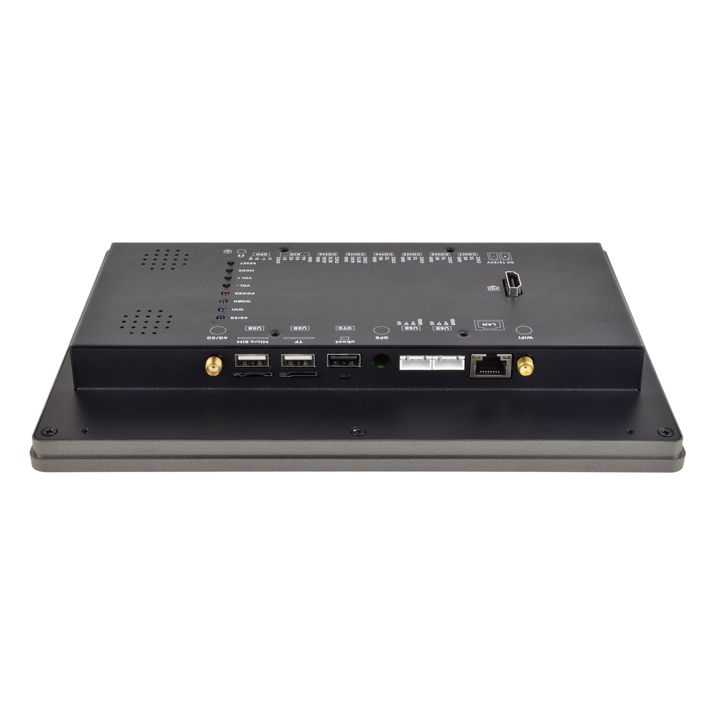 10.1" inch A133P 2x INT SPK All in One HMI Android Panel PC, ControlHUB Series, IPS LCD, ABS Frame