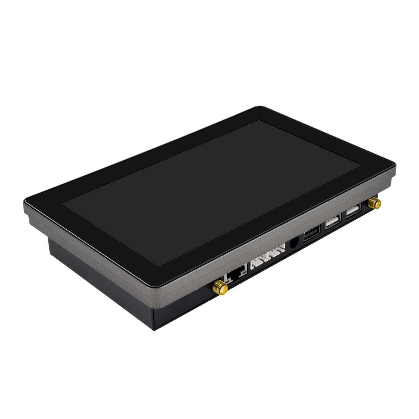 7" inch RK3568 2x INT SPK All in One HMI Android Panel PC, ControlHUB Series, IPS LCD, ABS Frame