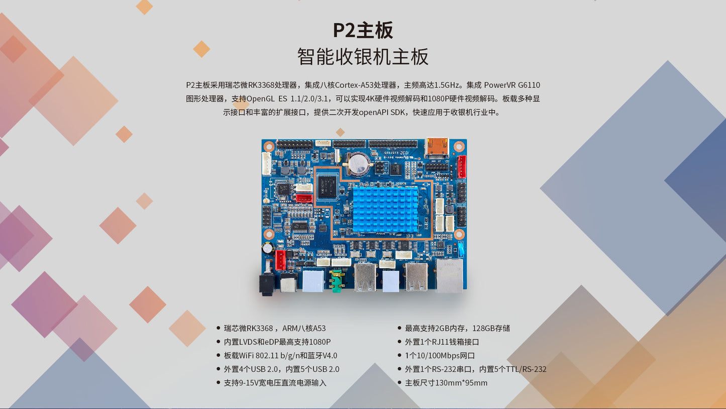 LIONTRON P2 POS Terminal Motherboard