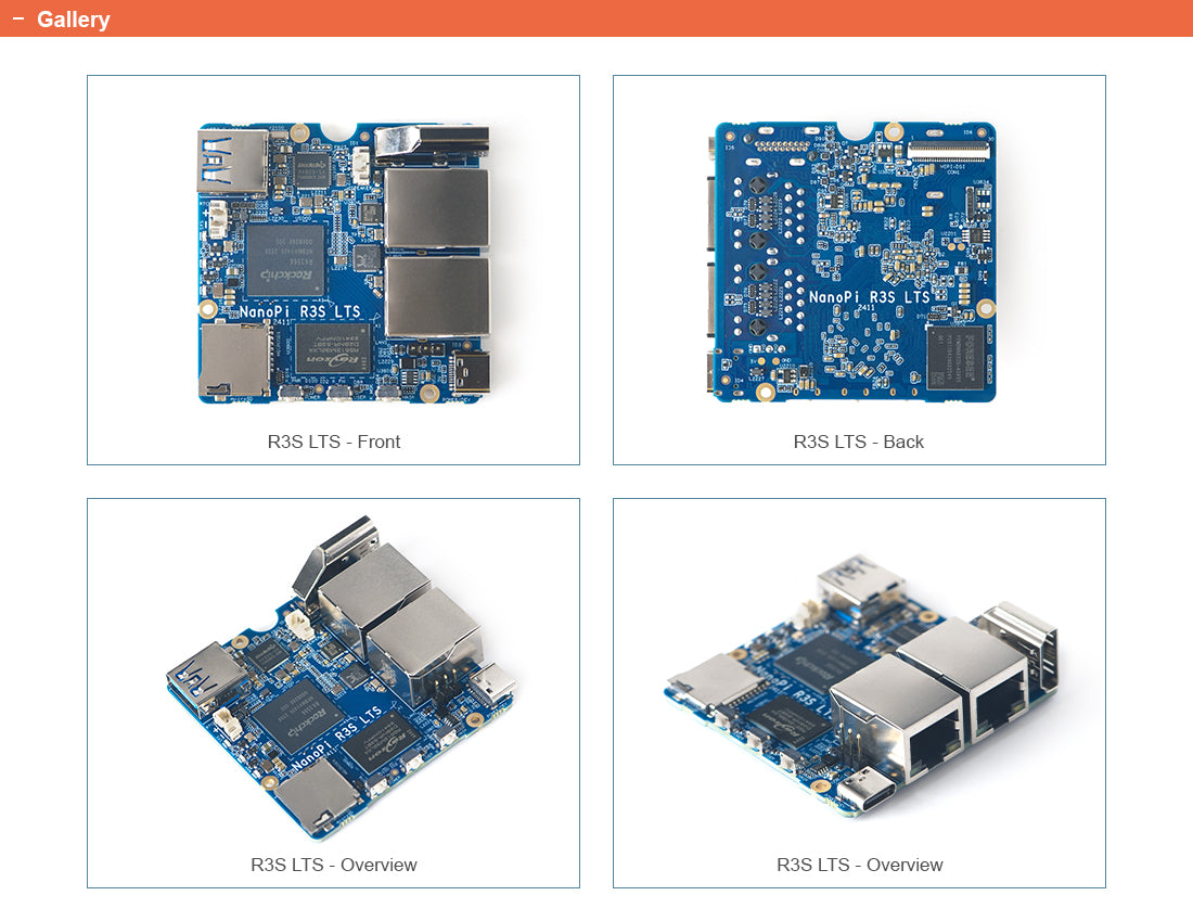 Friendly Elec NanoPi R3S LTS Development Board