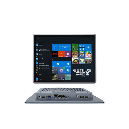 15" inch i5 All in One HMI Windows Linux Panel PC CoreHUB ITPS Aluminum Series