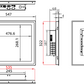 21.5" inch Industrial Flat Panel PC Windows i3 8GB DDR4 128GB All In One PC with Capacitive Touch – Mount Type C - 2