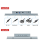 7" inch Industrial Display with Capacitive Touch - Mount Type Z -  Side