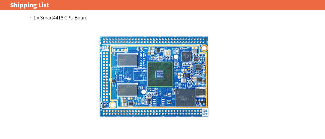 Smart4418 CPU Board