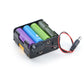 8x1.5V Battery Holder with Standard Snap Connector