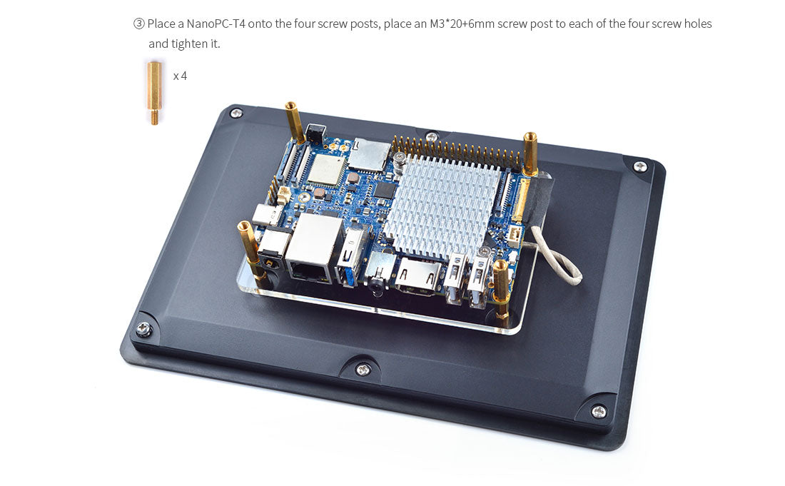 7inch eDP LCD Display with Cap-Touch (HD702E)