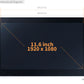 K116E 11.6inch eDP FHD LCD Display with Capacitive Touch Dimensions