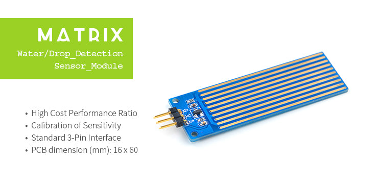 Water/Drop Detection Sensor Module