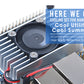 Cooling Set for M3: Combination of Heat Sink & Cooling Fan