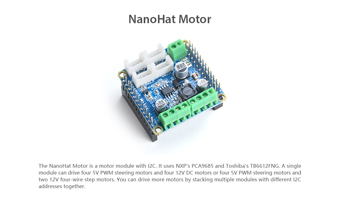 NanoHat Motor for NanoPi NEO/NEO2/Air/NEO Plus2