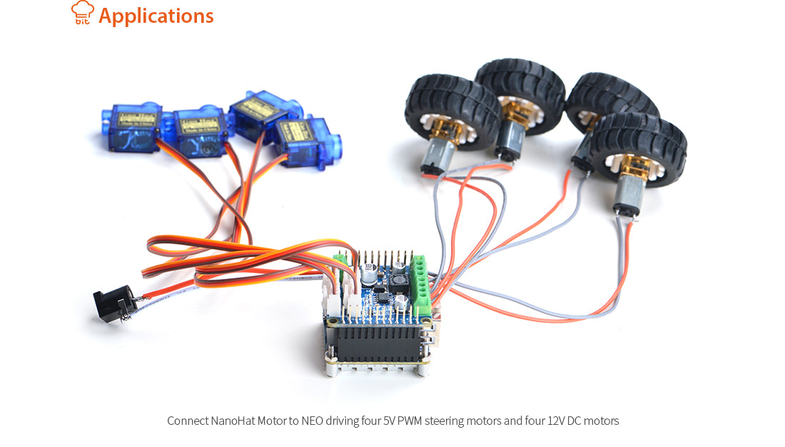 NanoHat Motor for NanoPi NEO/NEO2/Air/NEO Plus2