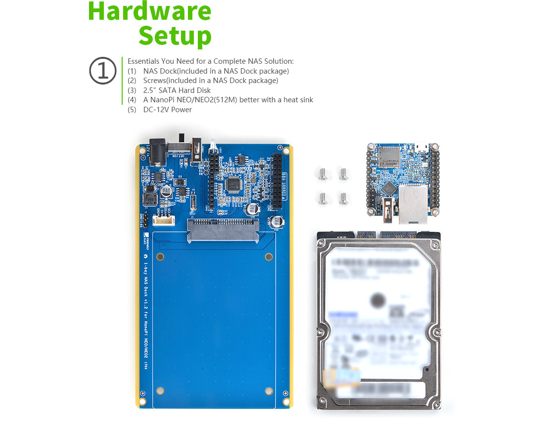 1-bay NAS Dock