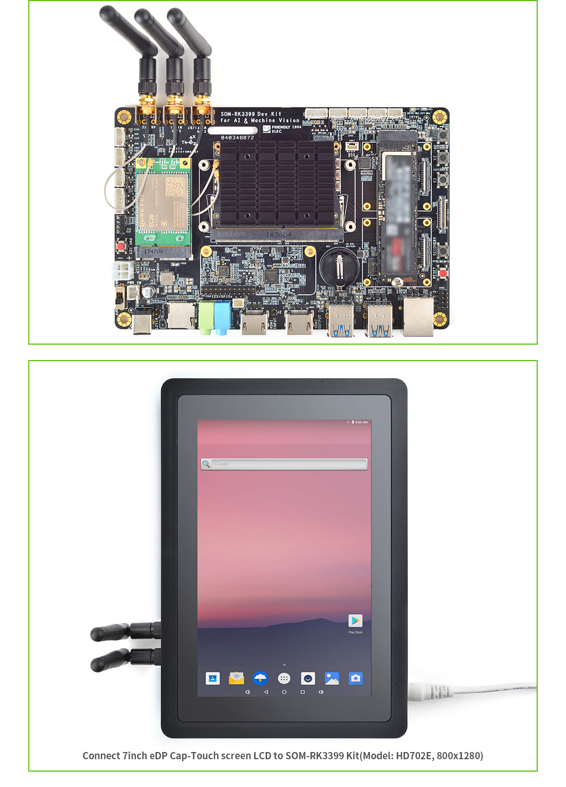 Friendly Elec SOM-RK3399V2 Development Kit