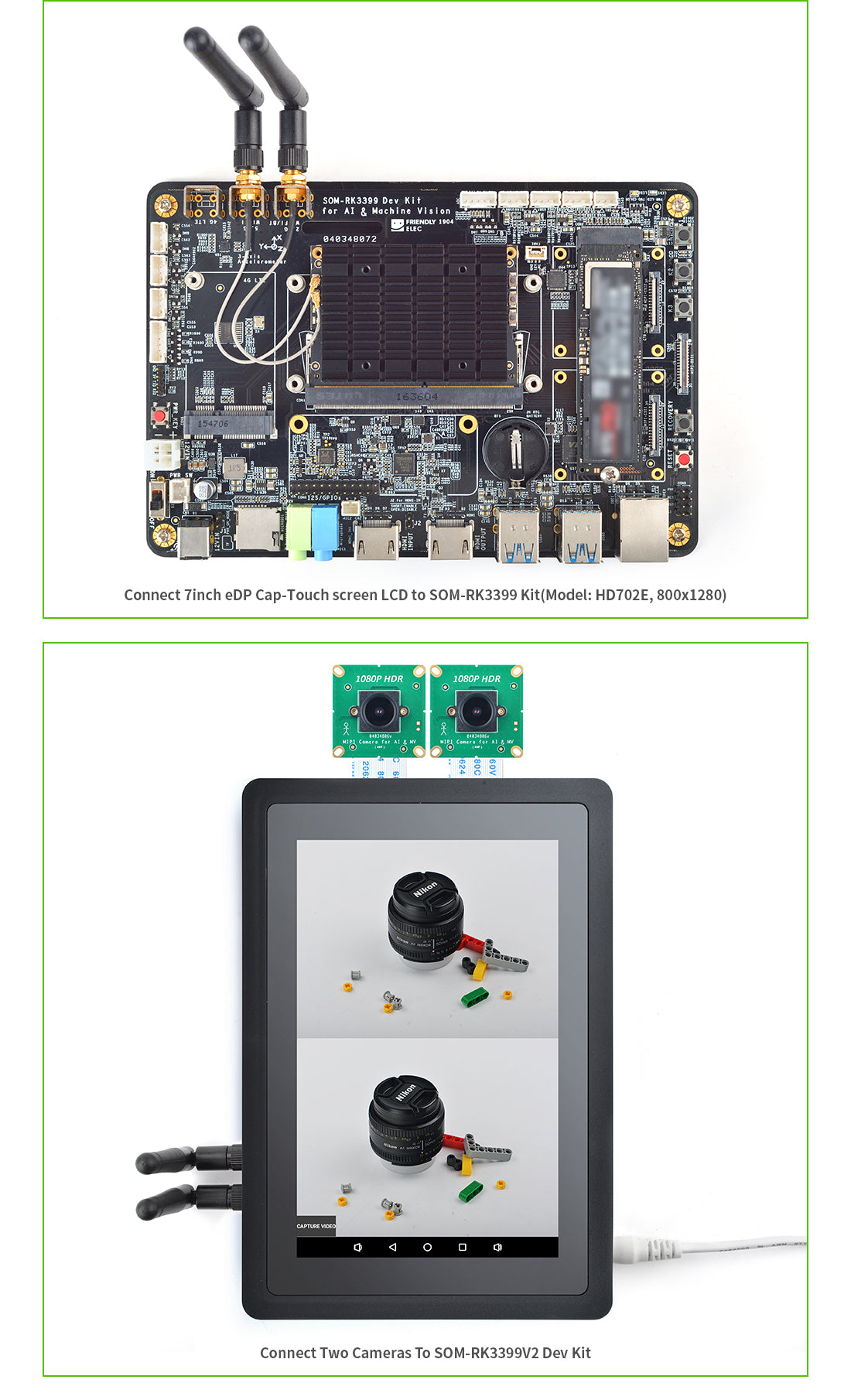 Friendly Elec SOM-RK3399V2 Development Kit