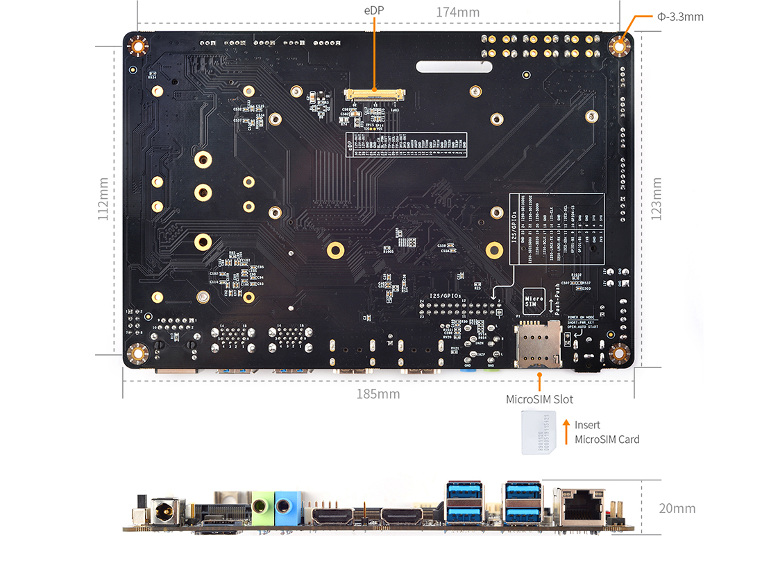 Friendly Elec SOM-RK3399V2 CPU BOARD