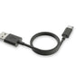 High-Power Type-C to USB-A Male 2.0 Cable - 60cm