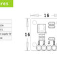 Matrix Pressure & Temperature Sensor