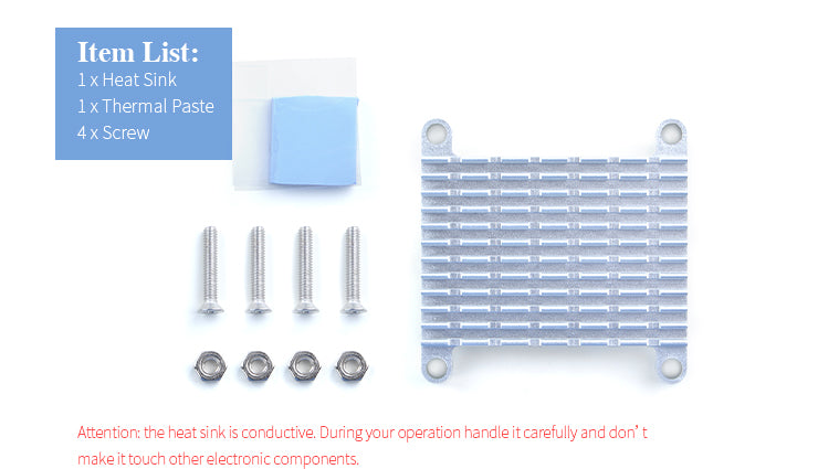 Heat Sink for NanoPi NEO/NEO2/Air/NEO Plus2